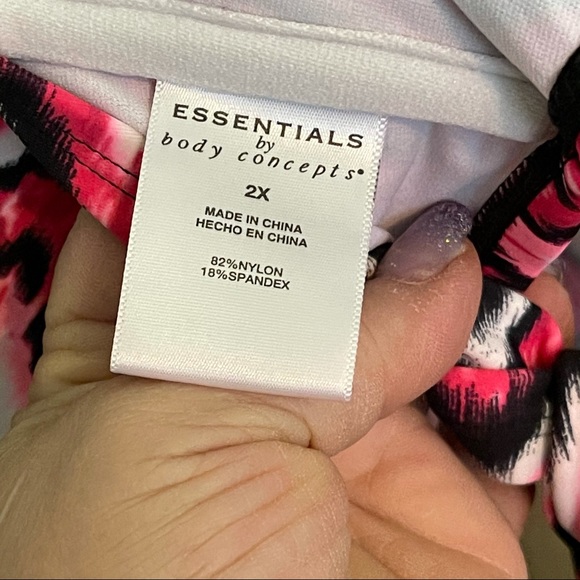 Essentials 2X ruffle bikini top - PRETTY! - Picture 7 of 7